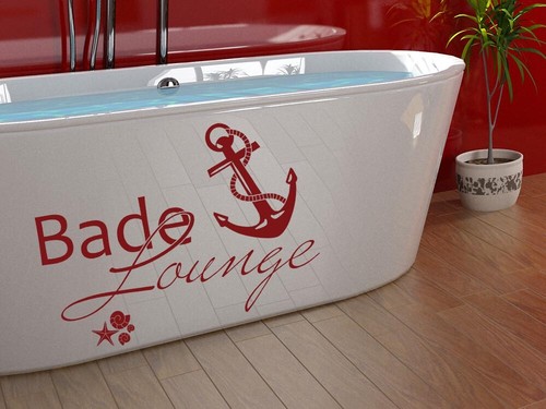 Wandtattoo badezimmer spruch - wandtattoo,