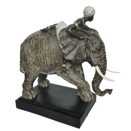 Elefant figur elefantenreiter - elefant,