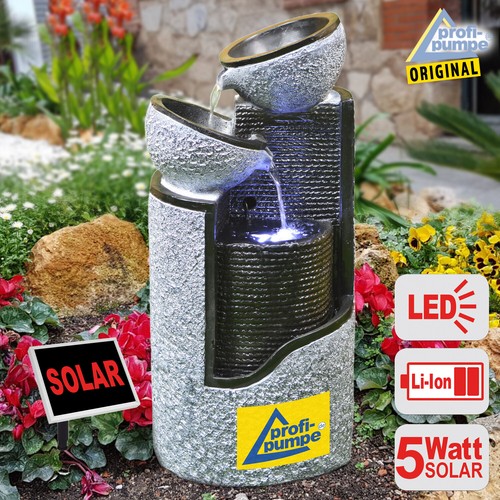 Solar gartenbrunnen - solar,