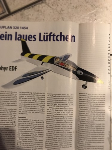 Bauplan für elektroflugzeug - bauplan,