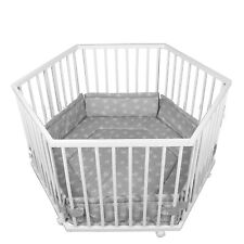 Laufgitter Laufstall Babylaufstall 6-ECK Krabbelgitter 52304  02 - 2.Wahl 468