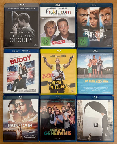 Diverse blue rays - diverse, blue-rays