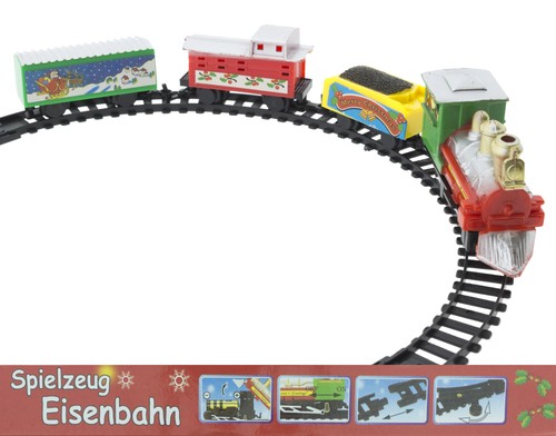 Spielzeug eisenbahn mit - eisenbahn, 3