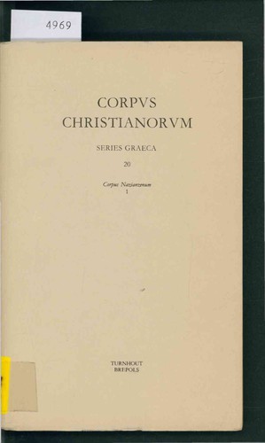 Corpus christianorum series - corpus,