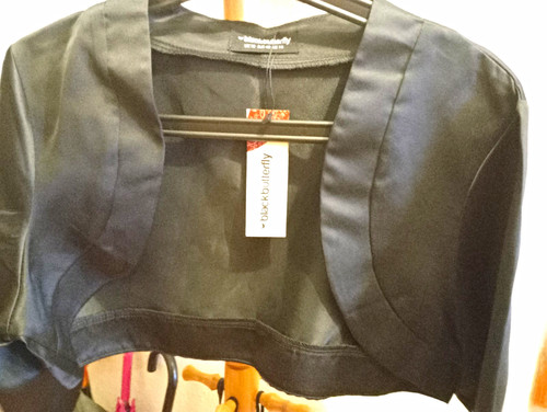 Schwarzer bolero festlich - bolero,,