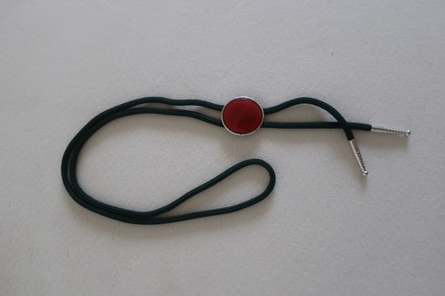 Bolotie rund rot stein - rot,, stein,