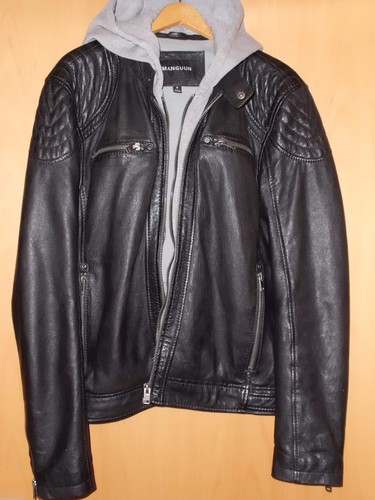 Herren lederjacke s - , gr.