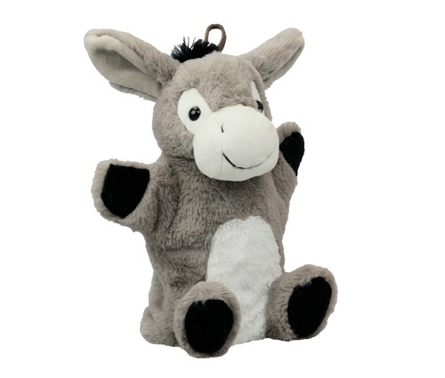 Inware handpuppe esel grau - inware,
