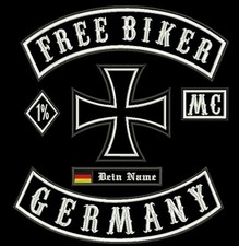 BACK-PATCH Aufnäher Free