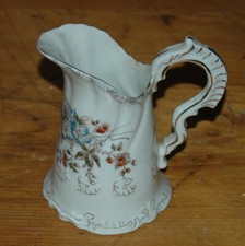 hübsches antikes Milchkännchen ca. 13,5cm - Porzellan Milch Sahne Kännchen