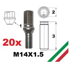 20 Radschrauben Citroen Jumpy