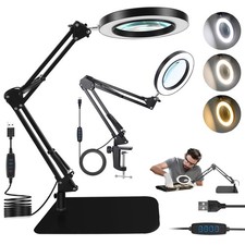 Profi LED Lupenlampe 8-fache