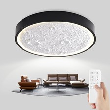 Mond Wandlampe Mit Fernbedienung,3000K-6500K,LED Wandleuchte,Dimmbar