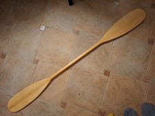 Paddel Kajak Holz 1,5m 150cm Doppelpaddel Paddelboot Kajakpaddel