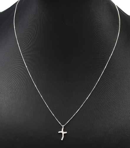 Kette mit kreuzanhänger - kette,