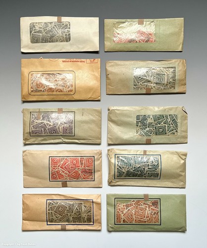 Konvolut bizone briefmarken - bizone,