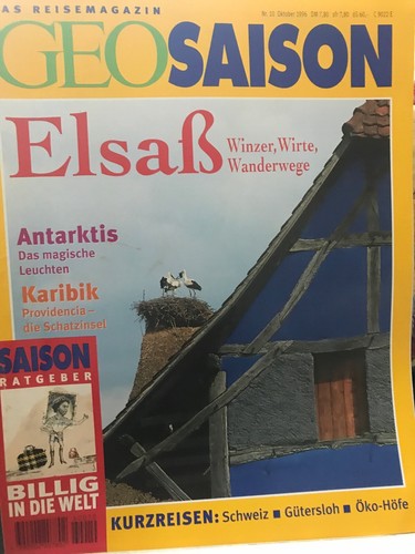 Geo saison heft oktober 1996 - heft,