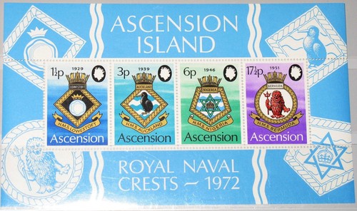 Ascension 1972 block - 4, s/s