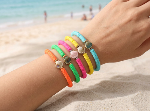 Armband neon personalisiert - neon,