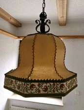 HÄNGE DECKENLAMPE  RUSTIKAL Gebraucht