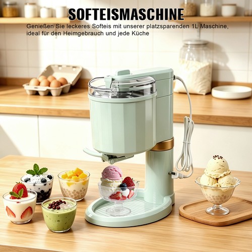 Elektrische softeismaschine - elektrische,
