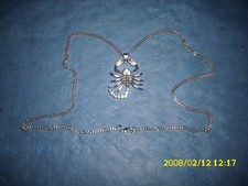 Modeschmuck Dame Skorpion mit