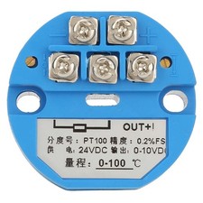 50~400 Grad Pt100 Temperatur Pt 100 Temperatur Pt100 Messumformer 0-10V Sender