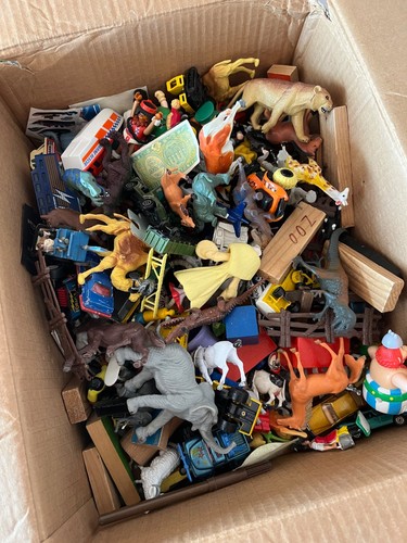 Ddr spielzeugfiguren zootiere - ddr, "zootiere