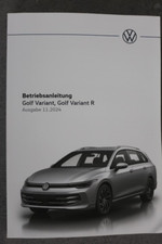 VW Golf Variant und Variant R Bedienungsanleitung "Nov. 2024" Betriebsanleitung