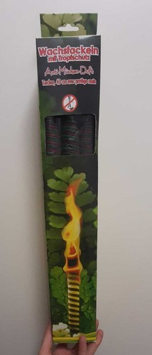 Wachsfackel 6er premium - 6er,