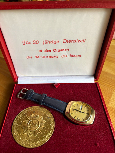 Ddr spezimatic armbanduhr mit - armbanduhr,