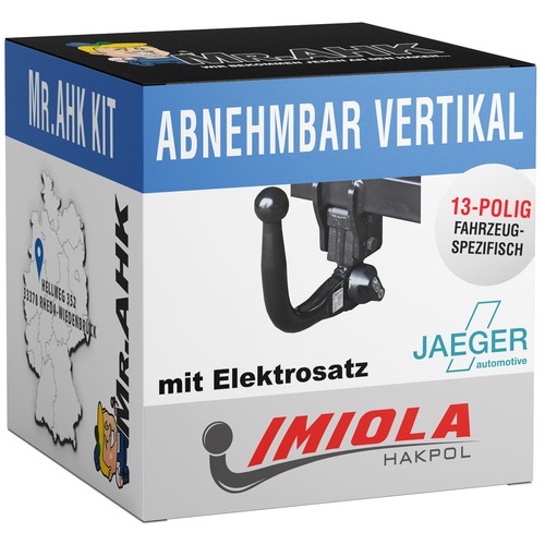 Anhängerkupplung abnehmbar
