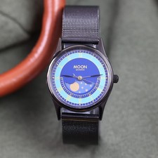 Watch lunnik quartz real moon - real,