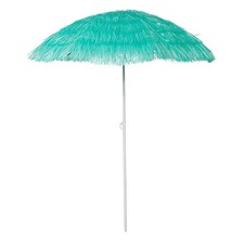 Hawaii Sonnenschirm Gartenschirm Schirm Sonnenschutz knickbar Ø1,6m rund türkis