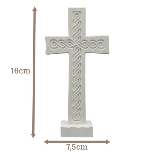 Tischkreuz naturstein cm - naturstein,