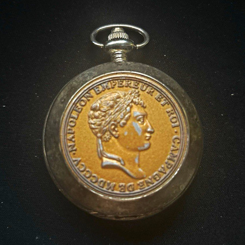 Taschenuhr quarz savonnette - taschenuhr,
