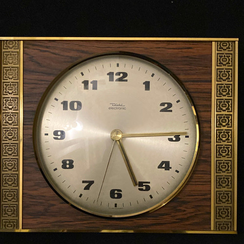 Diehl electronic wanduhr holz - electronic,