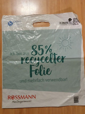 Plastiktüte Tüte Sammler Rossmann 85% (4)