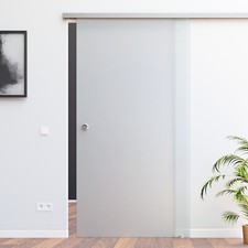 Slimline Softstop o. SoftClose Glasschiebetür Alu o. Edelstahl  BS AS/ES