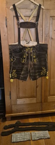 Antike kurze lederhose - antike,