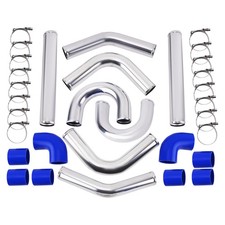 2.5" TURBO INTERCOOLER PIPE PIPING DIY KIT 64 MM LADELUFTKÜHLER UNIVERSAL return