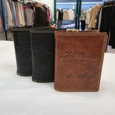 Herrenbörse Echtleder