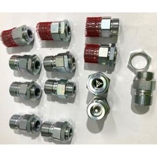 Hydraulikkupplung Land- & Baumaschinen Festhälfte 44/25x41/25 78mm G1 1/2 1 1/4