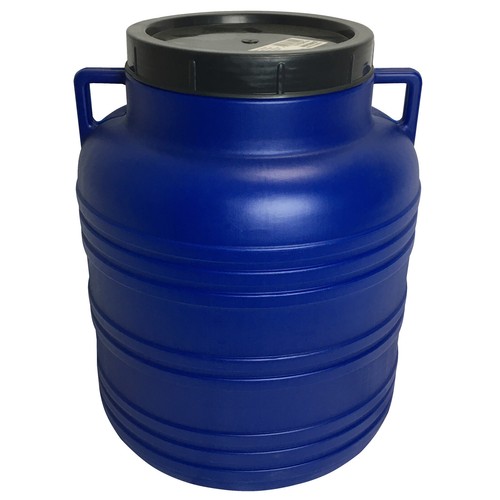 Weithalsfass 30l blau - weithalsfass,