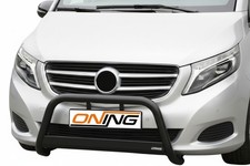 Frontbügel Edelstahl SCHWARZ