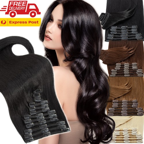 Tressen dick clip in remy - 7/8,