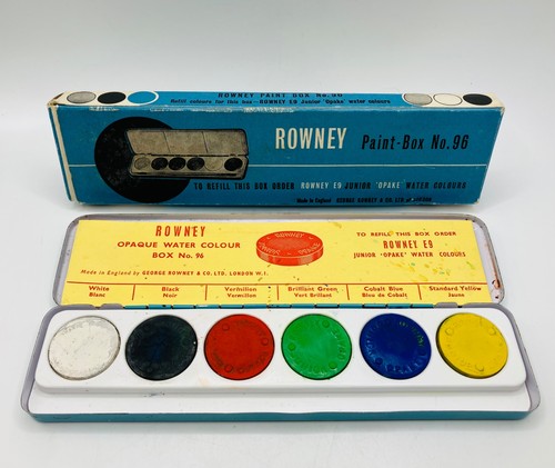 Vintage rowney malkasten - rowney,