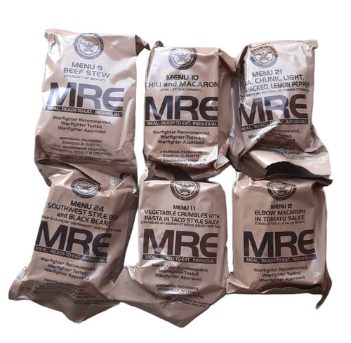 Mre army alle menüs - us,