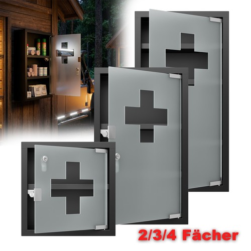 Fächer medizinschrank - 2/3/4,