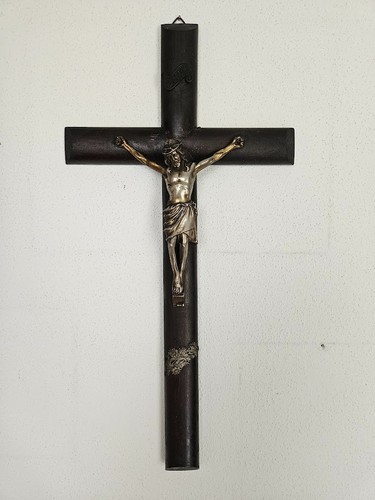 Antikes wandkreuz holzkreuz - antikes,